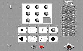 The test is based on logic, 