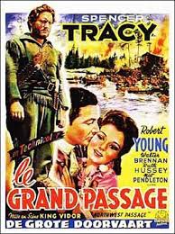 Cartel de la película, Paso al noroeste, 1940