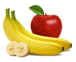 (موزة في اليوم تقيك من الطبيب كل يوم ) Banana-apple