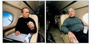 Blixseth, left, and Jack Kemp, 
