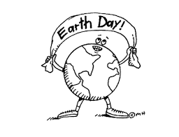 globe and Earth Day banner