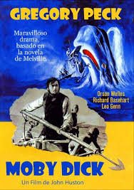 Cartel de la película, Moby Dick, 1956