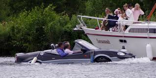 A Gibs Aquada amphibian vehicle.