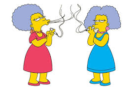 Chain smokers Patty and Selma