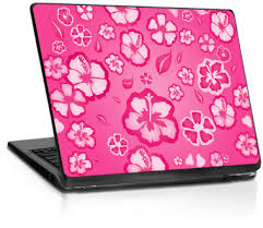 اجمل اشكال اللابتوب ........ Laptop_skin_flower_pink_A
