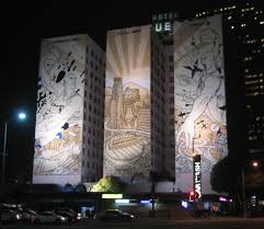  street from the Staple Center.