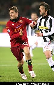 Francesco Totti at Serie A Soccer ...