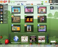 KidZuis start page.
