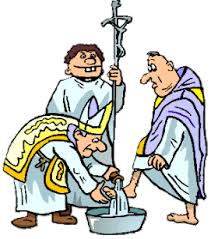 Maundy Thursday Ceremonial washing 
