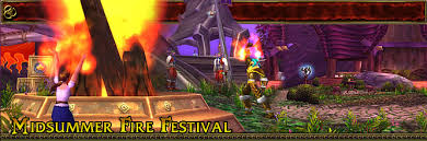 The Midsummer Fire Festival in WoW 