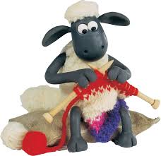      Shaun The Sheep Shaun%2520-%2520Knitting1%2520copy%25201%2520