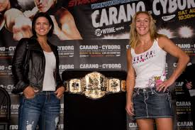 �Carano vs Cyborg� press