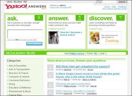 Using Yahoo Answers To Capture