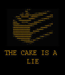  The Cake is a lie in das 