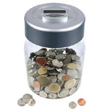 Pot met klein geld