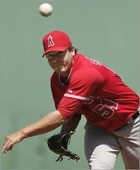 Los Angeles Angels pitcher Joe 