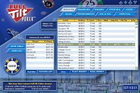 Full Tilt Poker Table