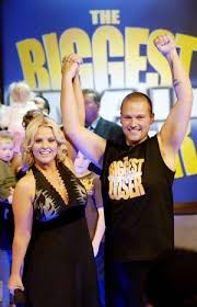 Biggest Loser winner Adro (right)