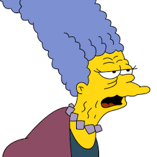 Marge's mother Mrs Bouvier