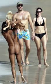 Kelly Brook and Billy Zane