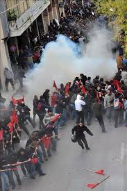Disturbios en Atenas (Grecia)